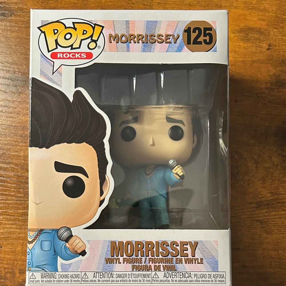 Pop Morrissey Vinyl Figure in Blue